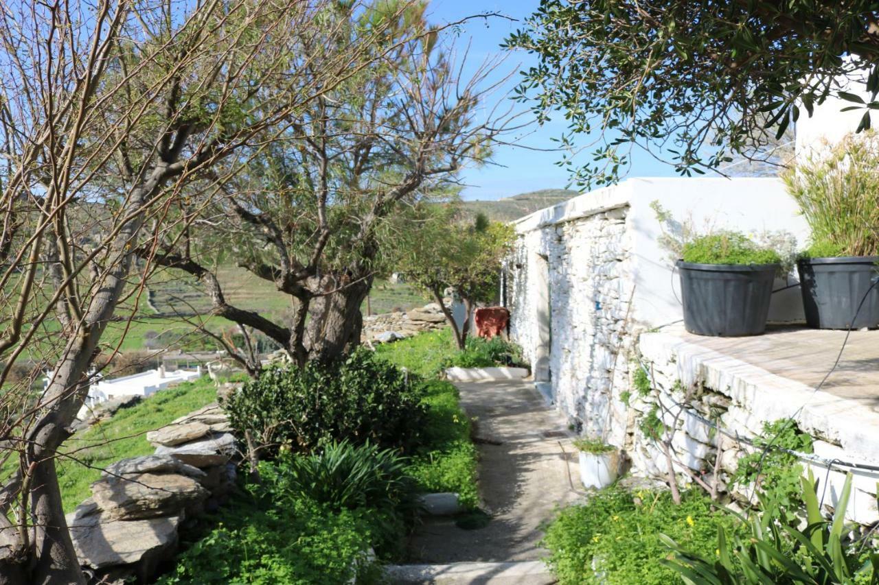 Вилла Avgoustis' Stone House Otzias Экстерьер фото