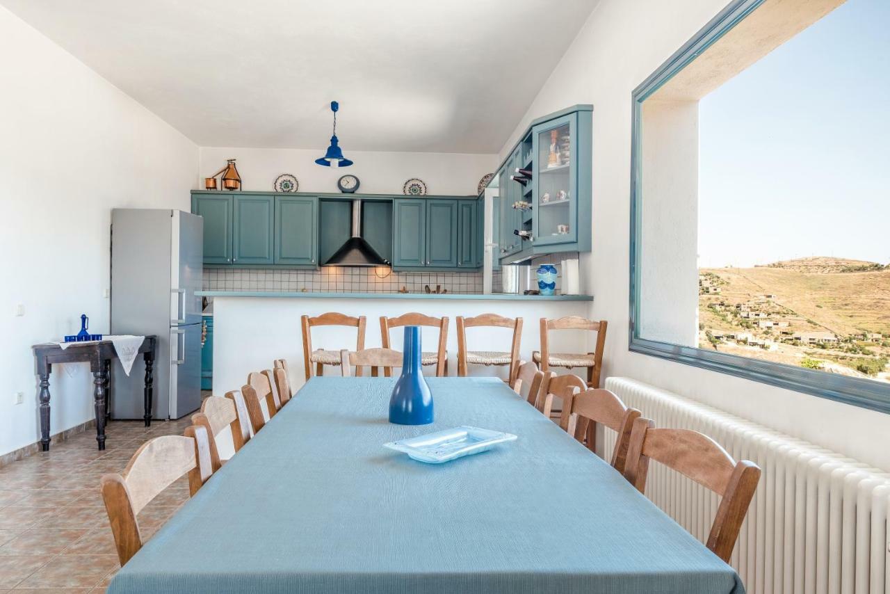 Вилла Avgoustis' Stone House Otzias Экстерьер фото